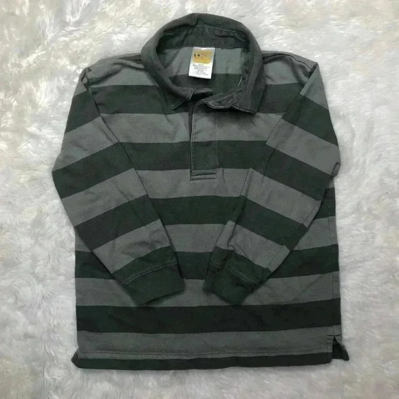 TKS Other - TKS Long Sleeved Polo  Shirt Green And Grey Size 4T